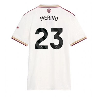 Arsenal Mikel Merino #23 3rd trikot Frauen 2025-26 Kurzarm Arsenal Mikel Merino #23 3rd trikot Frauen 2025-26 Kurzarm
